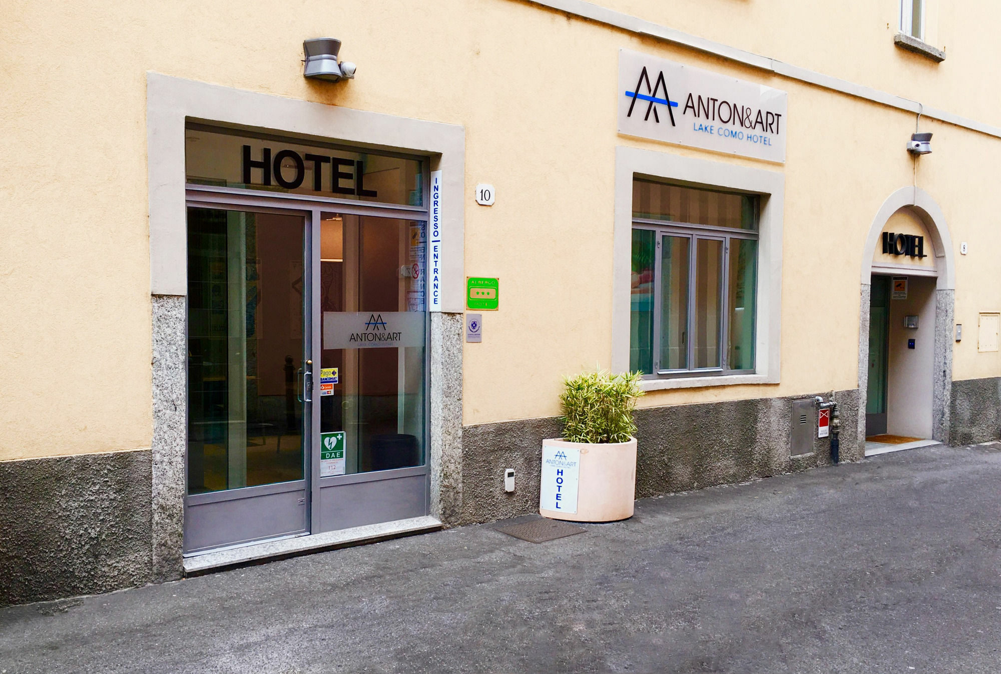 Anton&Art Hotel Lake Como Exterior foto